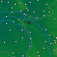 Nearby Forecast Locations - Kleve - Map