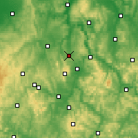 Nearby Forecast Locations - Calden - Map