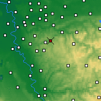 Nearby Forecast Locations - Schauenburg - Map