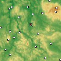 Nearby Forecast Locations - Göttingen - Map