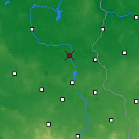 Nearby Forecast Locations - Cottbus - Map