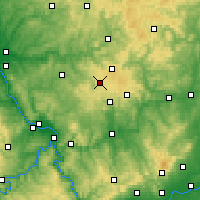 Nearby Forecast Locations - Westerwald - Map