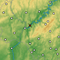 Nearby Forecast Locations - Trier - Map