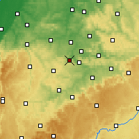 Nearby Forecast Locations - Stuttgart - Map
