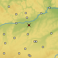 Nearby Forecast Locations - Ingolstadt - Map