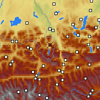 Nearby Forecast Locations - Berchtesgaden - Map