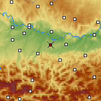 Nearby Forecast Locations - Kematen - Map