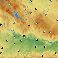 Nearby Forecast Locations - Freistadt - Map
