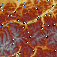 Nearby Forecast Locations - Patscherkofel - Map