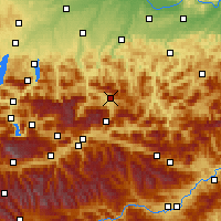 Nearby Forecast Locations - Windischgarsten - Map