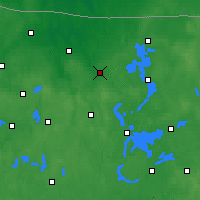 Nearby Forecast Locations - Kętrzyn - Map