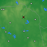 Nearby Forecast Locations - Suwałki - Map