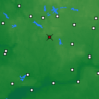 Nearby Forecast Locations - Mirosławiec - Map