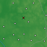 Nearby Forecast Locations - Białystok - Map