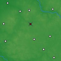 Nearby Forecast Locations - Siedlce - Map