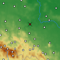 Nearby Forecast Locations - Legnica - Map