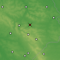 Nearby Forecast Locations - Zamość - Map