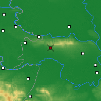 Nearby Forecast Locations - Sremska Mitrovica - Map