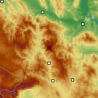 Nearby Forecast Locations - Kopaonik - Map