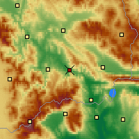 Nearby Forecast Locations - Demir Kapija - Map