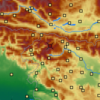 Nearby Forecast Locations - Kredarica - Map