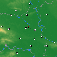 Nearby Forecast Locations - Osijek - Map