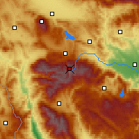Nearby Forecast Locations - Musala - Map