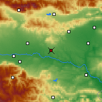 Nearby Forecast Locations - Chirpan - Map