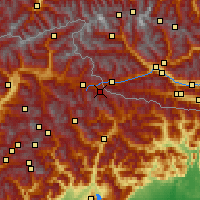 Nearby Forecast Locations - Sexten - Map
