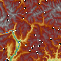 Nearby Forecast Locations - Brixen - Map
