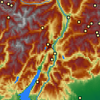 Nearby Forecast Locations - Paganella - Map