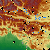 Nearby Forecast Locations - Tarvisio - Map