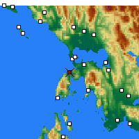 Nearby Forecast Locations - Lefkada - Map
