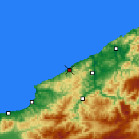 Nearby Forecast Locations - Zonguldak - Map
