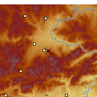 Nearby Forecast Locations - Malatya/Erhaç - Map