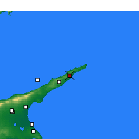 Nearby Forecast Locations - Rizokarpaso - Map
