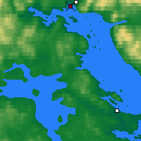 Nearby Forecast Locations - Kandalaksha - Map