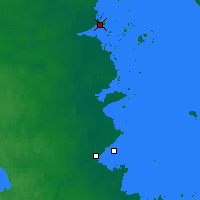 Nearby Forecast Locations - Kem' - Port - Map