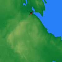 Nearby Forecast Locations - Petrozavodsk - Map