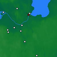 Nearby Forecast Locations - Shlisselburg - Map