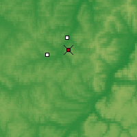 Nearby Forecast Locations - Saransk - Map