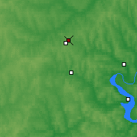 Nearby Forecast Locations - Vereshchagino - Map