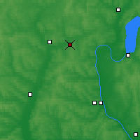 Nearby Forecast Locations - Izhevsk - Map