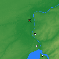 Nearby Forecast Locations - Kolyvan - Map