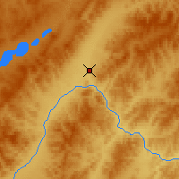 Nearby Forecast Locations - Chita - Map