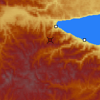 Nearby Forecast Locations - Slyudyanka - Map