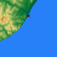 Nearby Forecast Locations - Ul'ya - Map