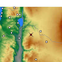 Nearby Forecast Locations - Irbid - Map
