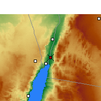 Nearby Forecast Locations - Aqaba - Map