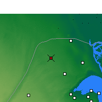 Nearby Forecast Locations - Mitribah - Map